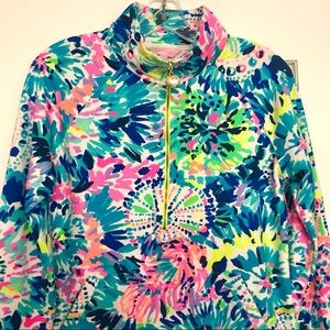 Lilly Pulitzer Multi Dive In Skipper Popover